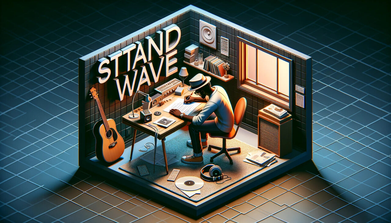 歌詞-STAND WAVE web site：@可児波起 - ラッパー - 歌い手 - 作詞家 - 作曲家の背景画像
